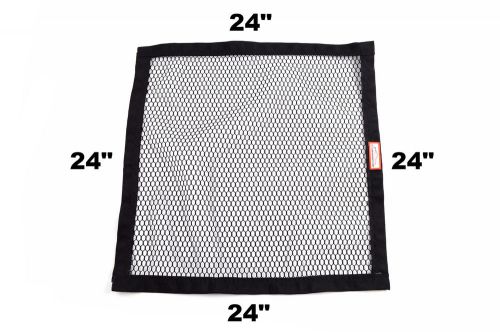 Racerdirect.net square mesh safety window net black 24" x 24" all purpose