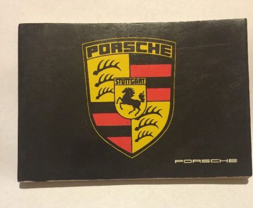 1980's pocket history book - the book of porsche