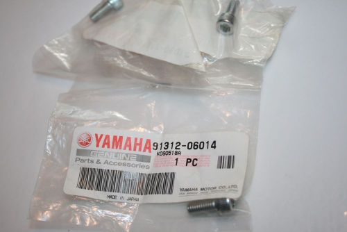3 nos yamaha snowmobile oil pump water pump starter bolts apex 91312-06014
