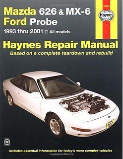 Mazda 626, mx-6 &amp; ford probe 1993-2001 haynes repair manual