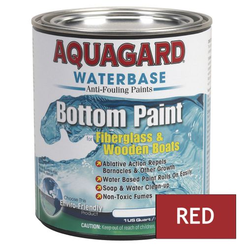 Aquagard 10002 waterbased anti-fouling bottom paint - 1qt - red