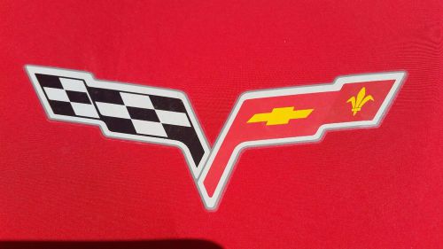 Corvette gm car cover c6 red 2005 through 2013 ***excellent condition***