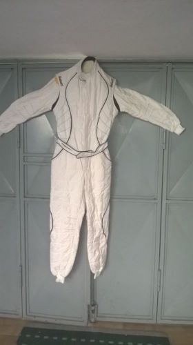 Racing suit brand new white color size 54