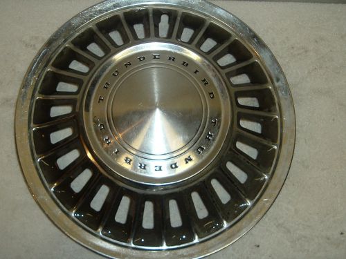1967 67 1968 68 ford thunderbird hubcap wheel cover 15&#034; oem free usa shipping