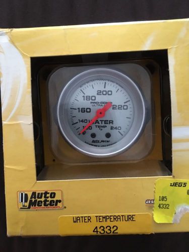 Auto meter water temp gauge