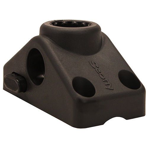 Side/deck mounting bracket, locking