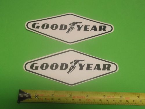 Good year tires nos decals stickers 2 x racing drift