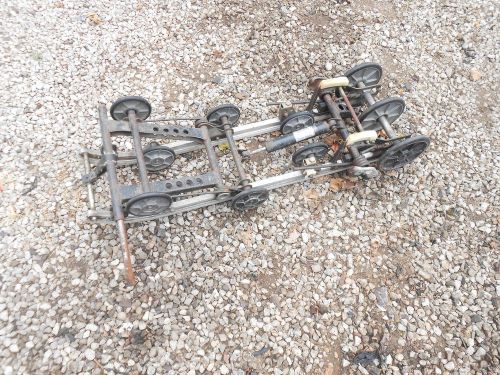 1980 yamaha 440 exciter snowmobile: complete slide rail suspension