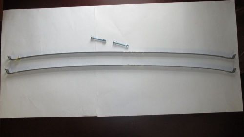 New 64-67 chevelle el camino &amp; wagon gas tank straps with hardware