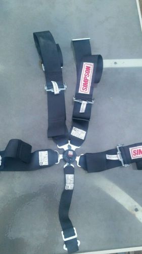Simpson platinum camlock racing seatbelts