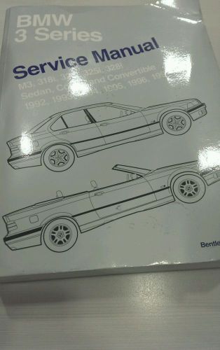 Bmw 3 series e36 service manual 1992-1998 : b398