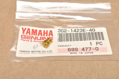 Nos new yamaha 1988-90 sv80 snoscoot carburetor carb main jet #101.3