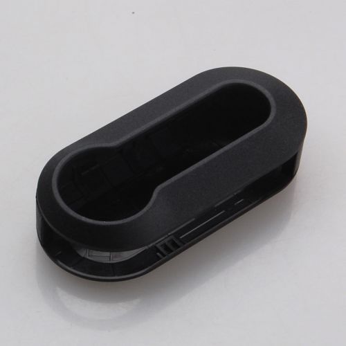 Black replacement combo shell cover case for fiat 500 flip remote key fob