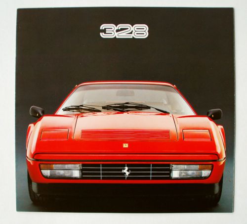 Ferrari 328 gtb sales brochure