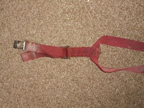 Corvette original t-top hold down storage strap dark red 1971-1980