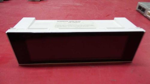 07 08 nissan maxima upper display screen dash no navigation system