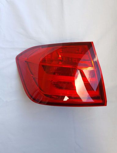 Bmw 3 series sedan f30 2011-2016 left driver side outer rear tail light usa red