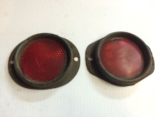 Kaiser jeep willys reflectors rear set b-161059a red m38a1 m38 mb gpw
