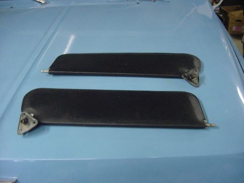 67-72 chevy truck gmc suburban blazer  68 69 70 71 original black sunvisors