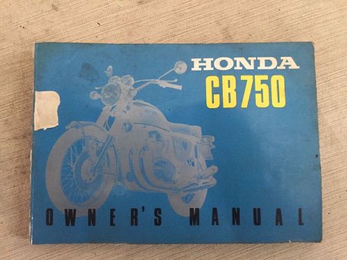 1970 honda cb750 owners manual