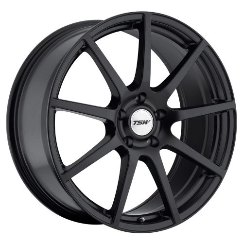 Tsw interlagos 18x9.5 5x112 40 matte black (qty of 1)