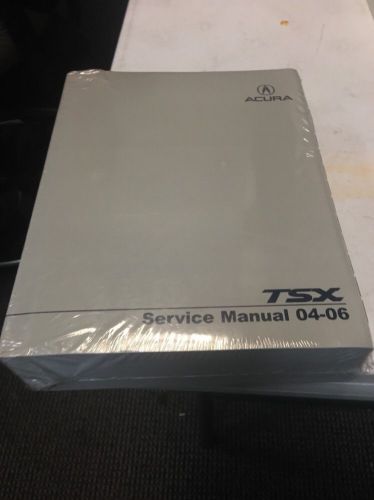 04/06 acura tsx service manual