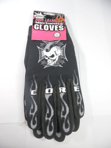 New hot leathers mechanics gloves new size xl w/ factory tags # gvm2003