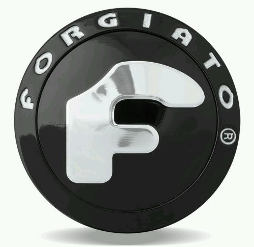1 new black forgiato floating center cap for forgiato wheels rims wheel floater