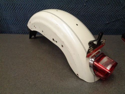 Harley davidson fx dyna super glide low rider rear fender&amp; taillight  #3     809