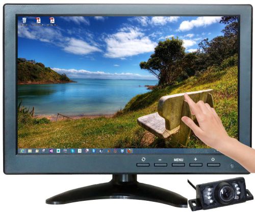 10.1&#034; multimedia player touch screen hdmi av bnc vga tft led monitor camera ua