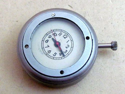 Aircraft gun camera clock zim ussr soviet vintage air force button 1950
