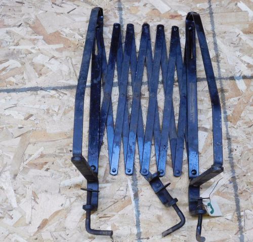 Model t era accordion style running board mount luggage rack ford dodge nash no3
