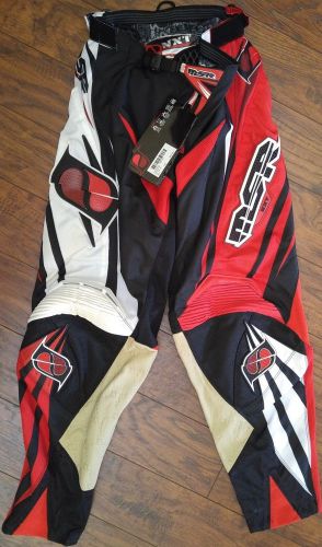 Msr nxt pants black/red mens size 34 and matching large jersey tucker rocky nos