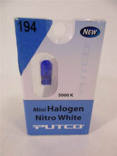 Putco 211194b mini-halogen bulb - nitro white - 194 (pair), putco new