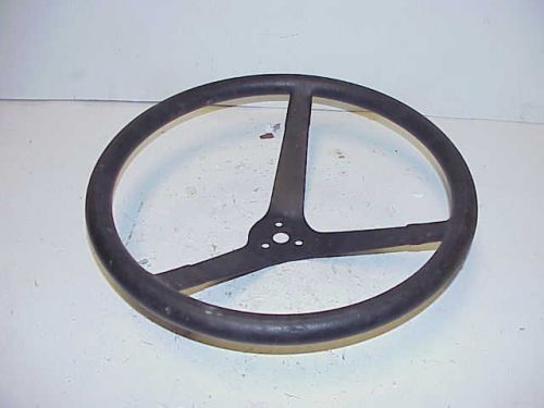 Lee nascar race car 3 spoke 16&#034;  steering wheel imca sprint car vintage jr7