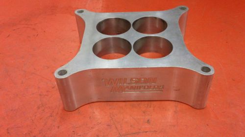 Wilson 4 hole &amp; open spacer holley 4150 stock car late model-imca mod mudd rat