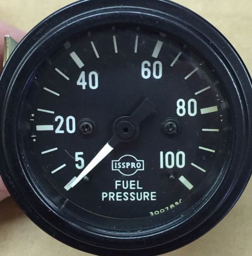 Used isspro r8607 0-100 psi fuel pressure gauge classic series 2-1/16&#034;