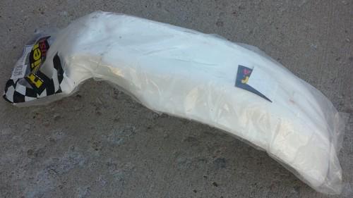 Maier - 123331 - front fender, white honda xr xr200 xr250 xr350 xr600 xr650 etc
