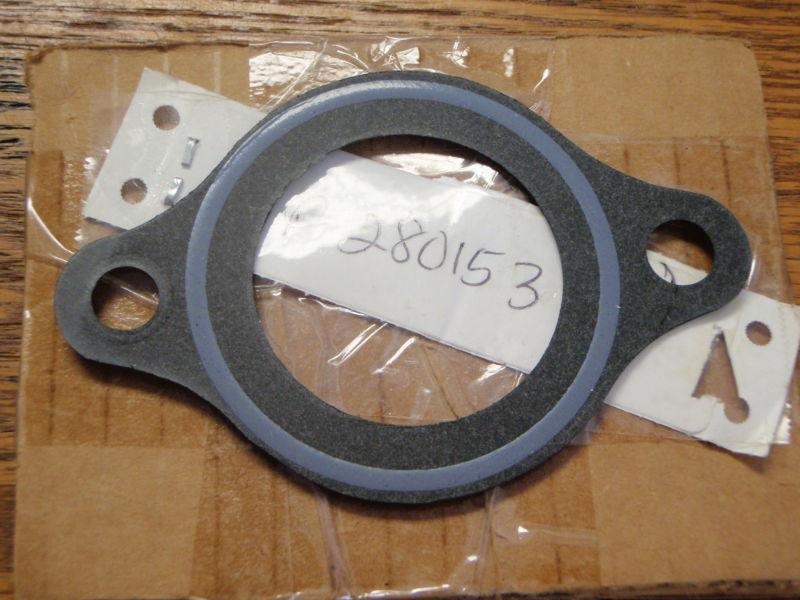 Marine power thermostat housing gasket m/p 280153 cooling system parts boat ebay