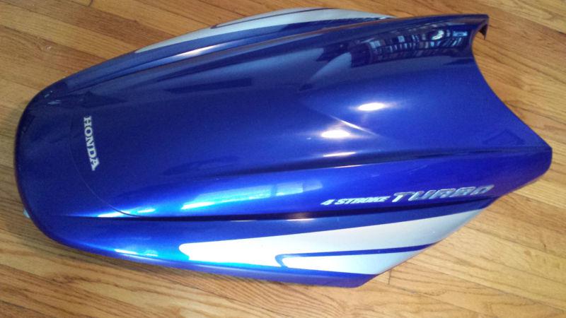 Honda aquatrax front hood cover set new oem f-12x turbo blue f12x f12 deflector