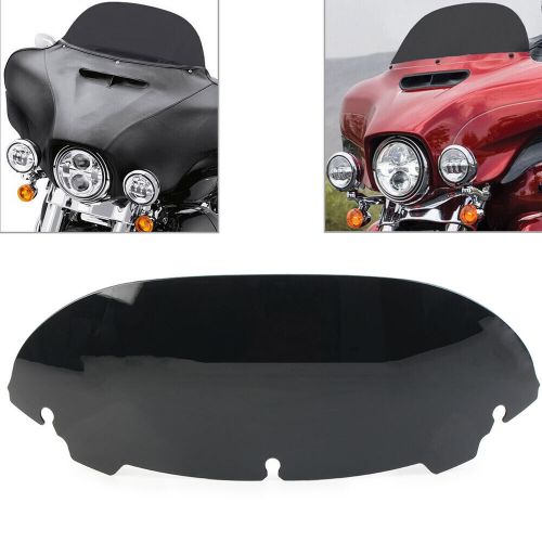 7" windshield wind splitter for harley davidson touring electra glide 2014-2023