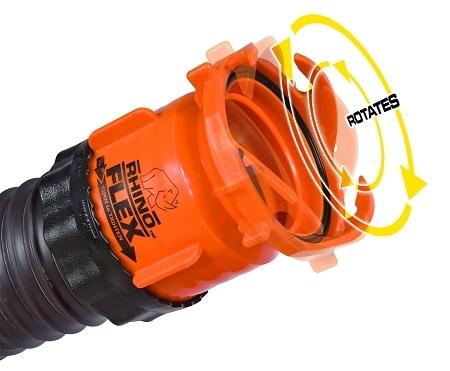 Camco 39783 rhino flex sewer hose swivel bayonet