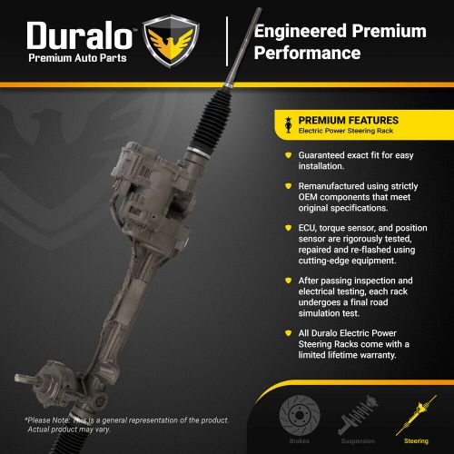 For Ford Explorer 2011 2012 Duralo Electric Power Steering Rack & Pinion GAP, US $924.00, image 6