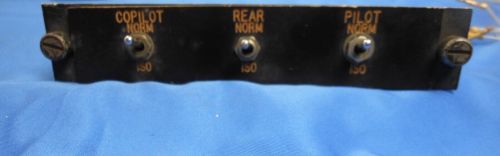 BELL UH-1H HELICOPTER AUDIO ISOLATION PANEL PILOT/COPILOT/REAR SWITCHES AR, US $99.95, image 3