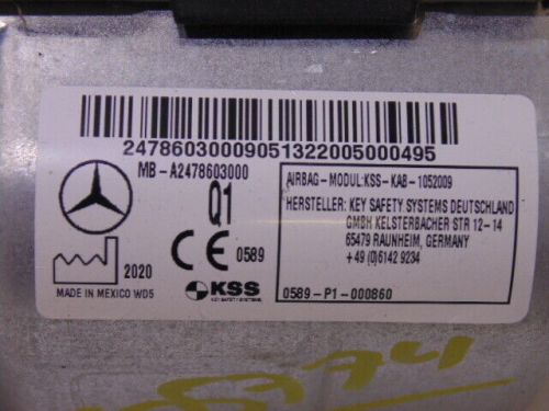 2020 2021 2022 Mercedes-Benz GLB250 Driver Knee Airbag OEM, US $359.94, image 2