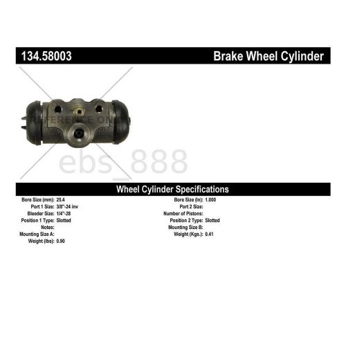 Front Drum Brake Wheel Cylinder Centric Parts fits 1959 1960 Volvo 544 1PCS, US $40.99, image 2