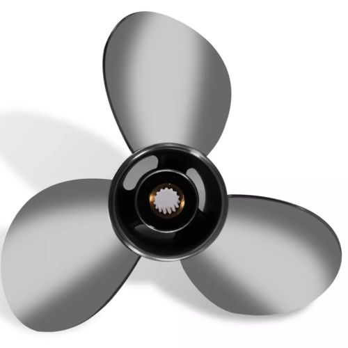 PROP 11 3/8x14 Stainless steel Outboard Propeller for Suzuki 35-65HP 13 Tooth RH, US $176.59, image 12