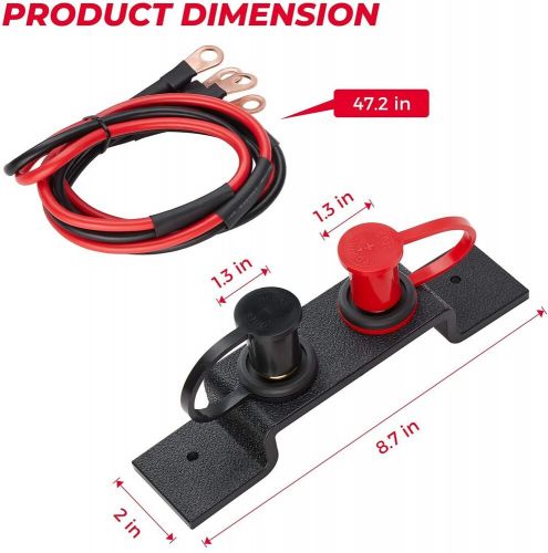 For Polaris RZR XP 1000 Turbo 900 800 Remote Battery Terminal Relocation Cable, US $32.99, image 3