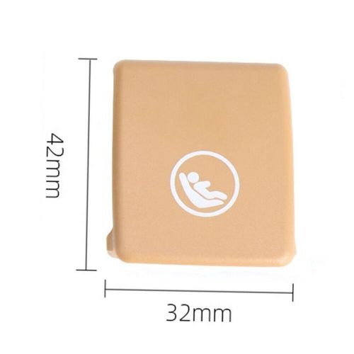 Isofix Mount Cover Car Rear Child Seat Interior Replacement 31685074 Brown, C $12.84, image 4