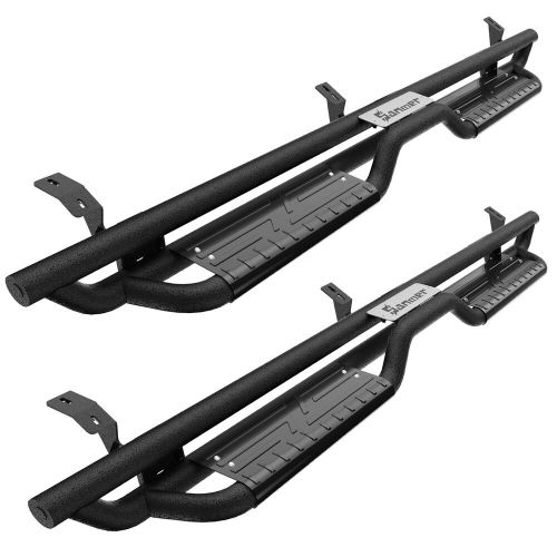 Black Side Steps For 2005-2023 Toyota Tacoma Double Cab Running Boards Nerf Bars, US $259.99, image 8